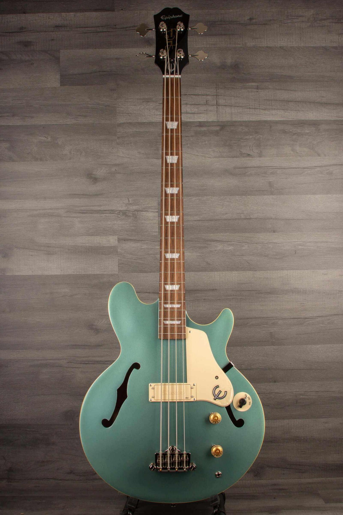 Epiphone Jack Casady Bass, Faded Pelham Blue - MusicStreet