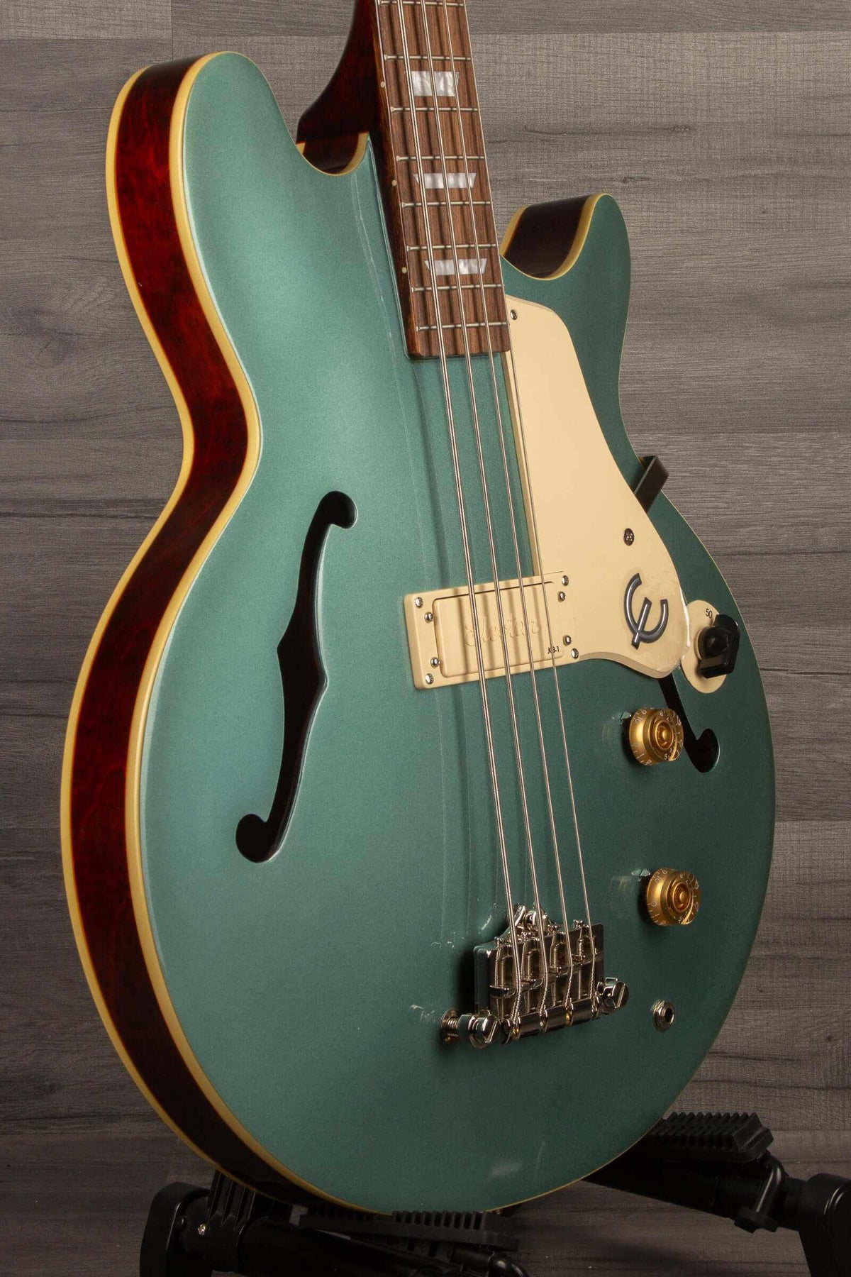Epiphone Jack Casady Bass, Faded Pelham Blue - MusicStreet