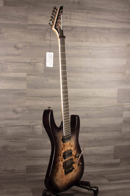 Jackson - Pro Series Soloist™ SL2P MAH, Ebony Fingerboard, Transparent Black Burst