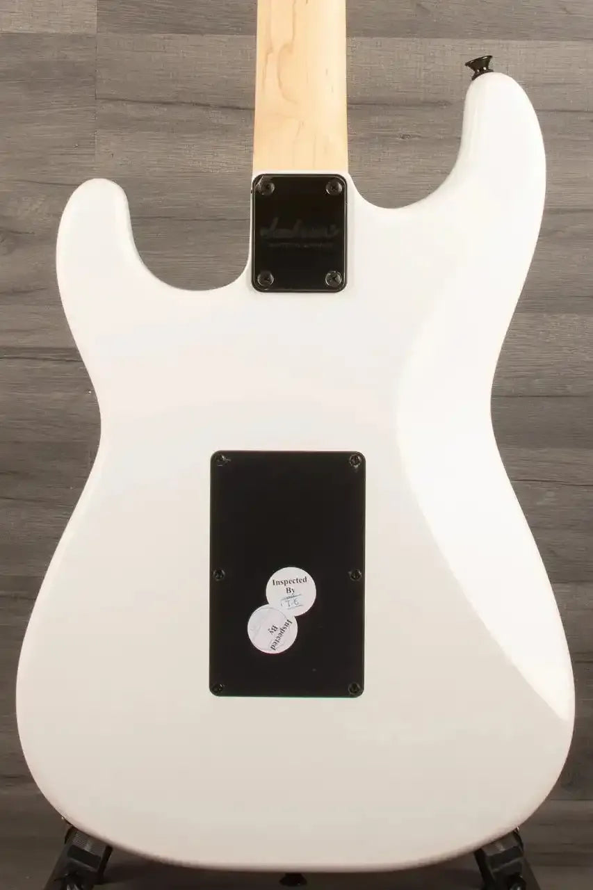 USED - Jackson X Series Adrian Smith SDXM Electric Guitar - Snow White with Black Pickguard, Maple Fingerboard