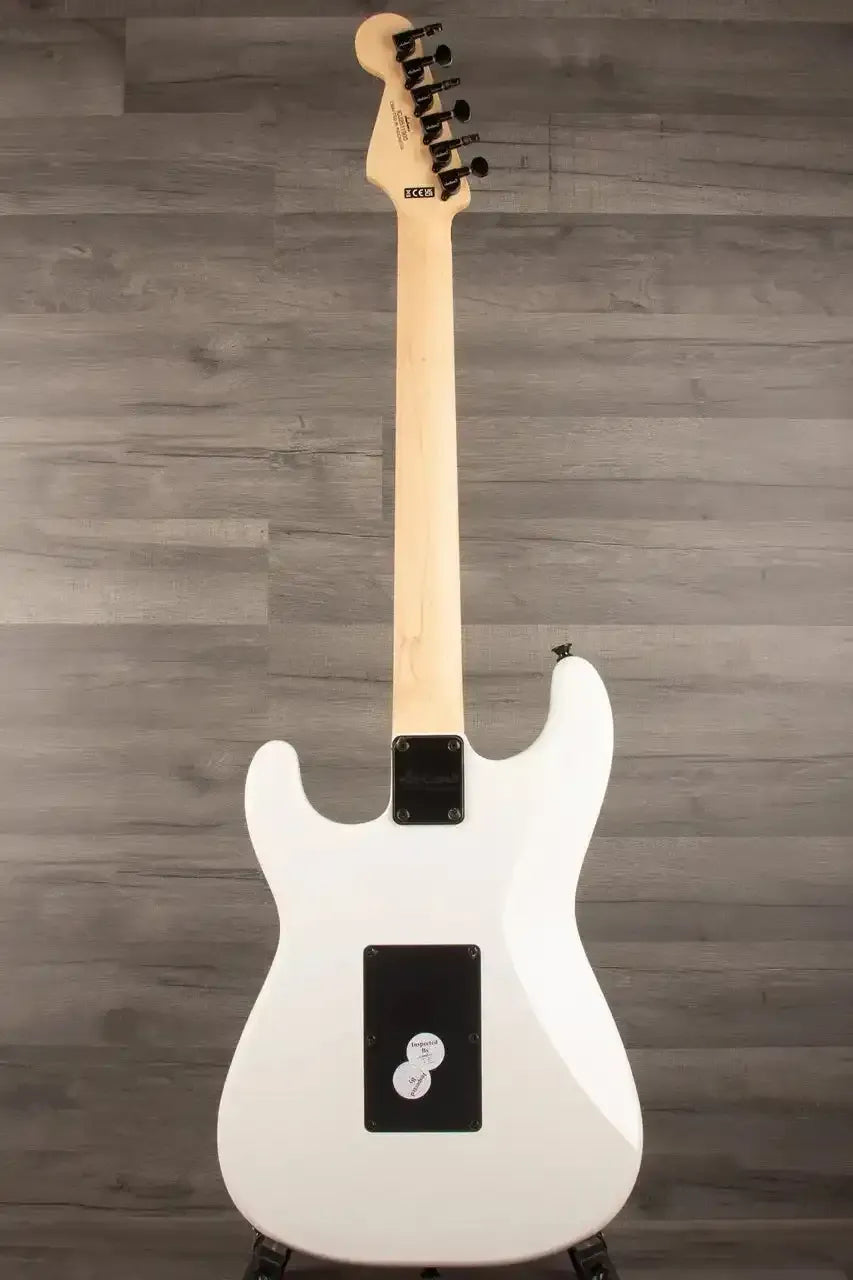 USED - Jackson X Series Adrian Smith SDXM Electric Guitar - Snow White with Black Pickguard, Maple Fingerboard