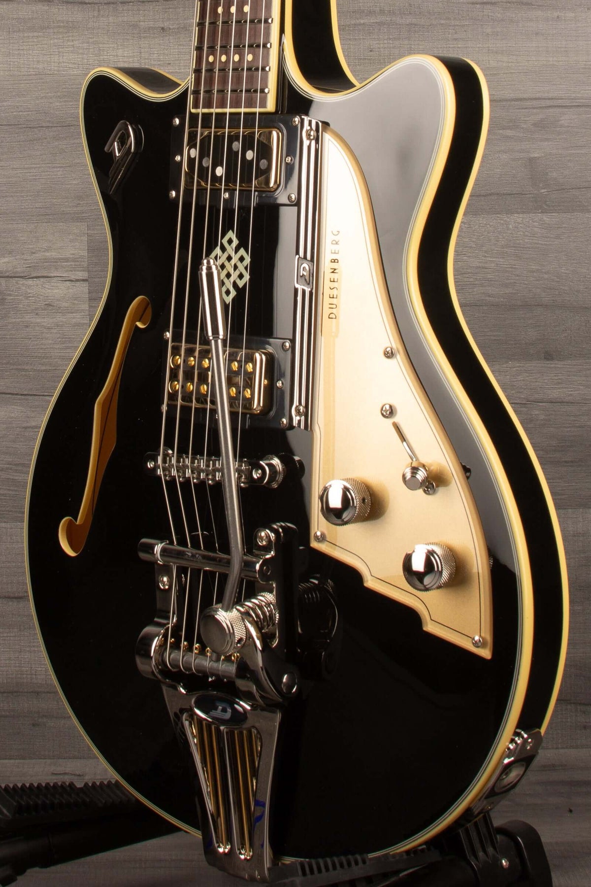 Duesenberg Alliance Series Joe Walsh Model Electric Guitar - Black - MusicStreet