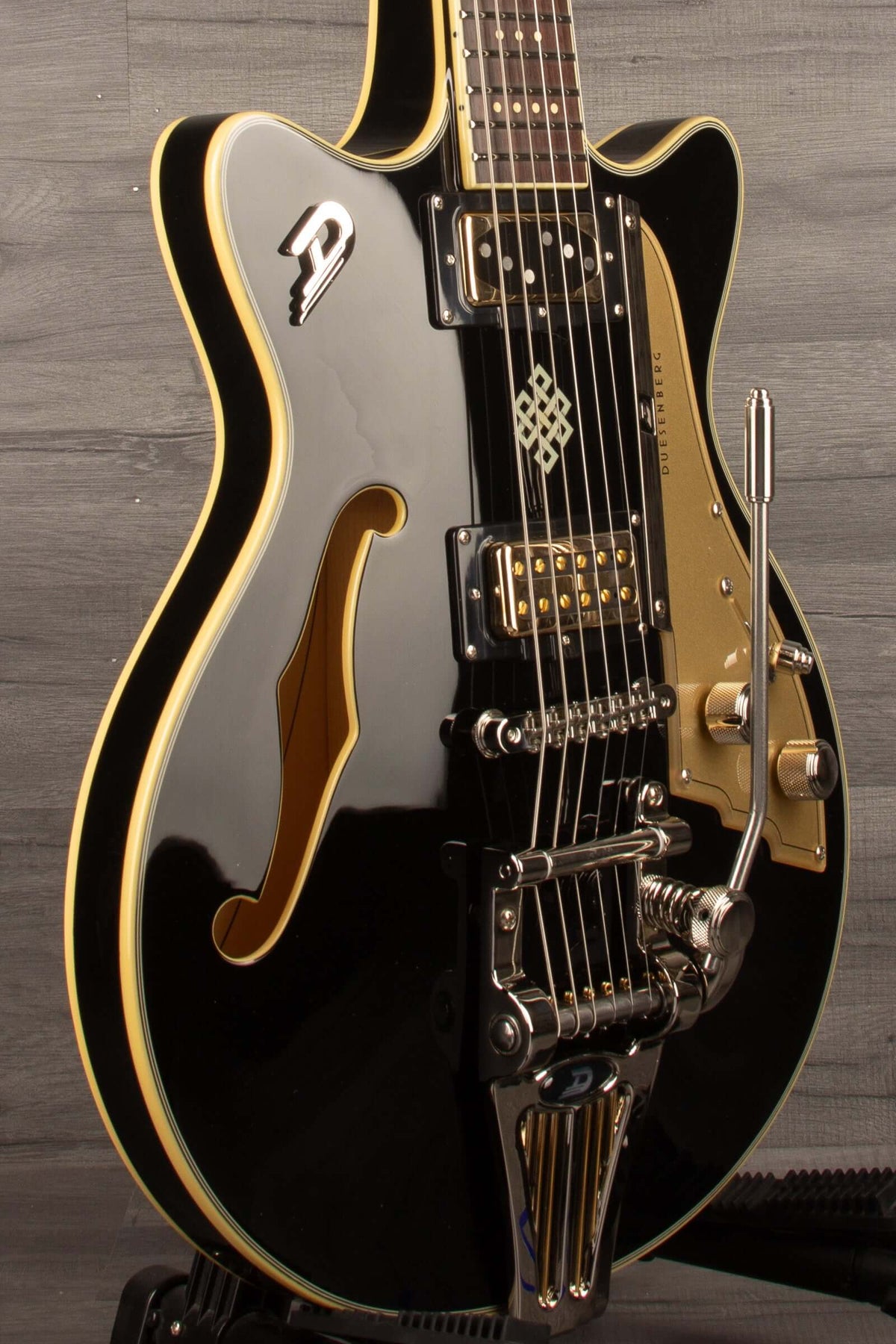 Duesenberg Alliance Series Joe Walsh Model Electric Guitar - Black - MusicStreet