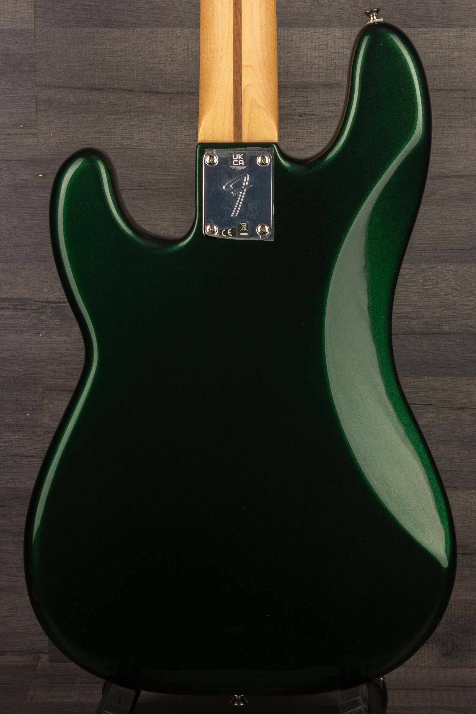 Fender Limited Edition Player Precision Bass Guitar, Maple Fingerboard - British Racing Green