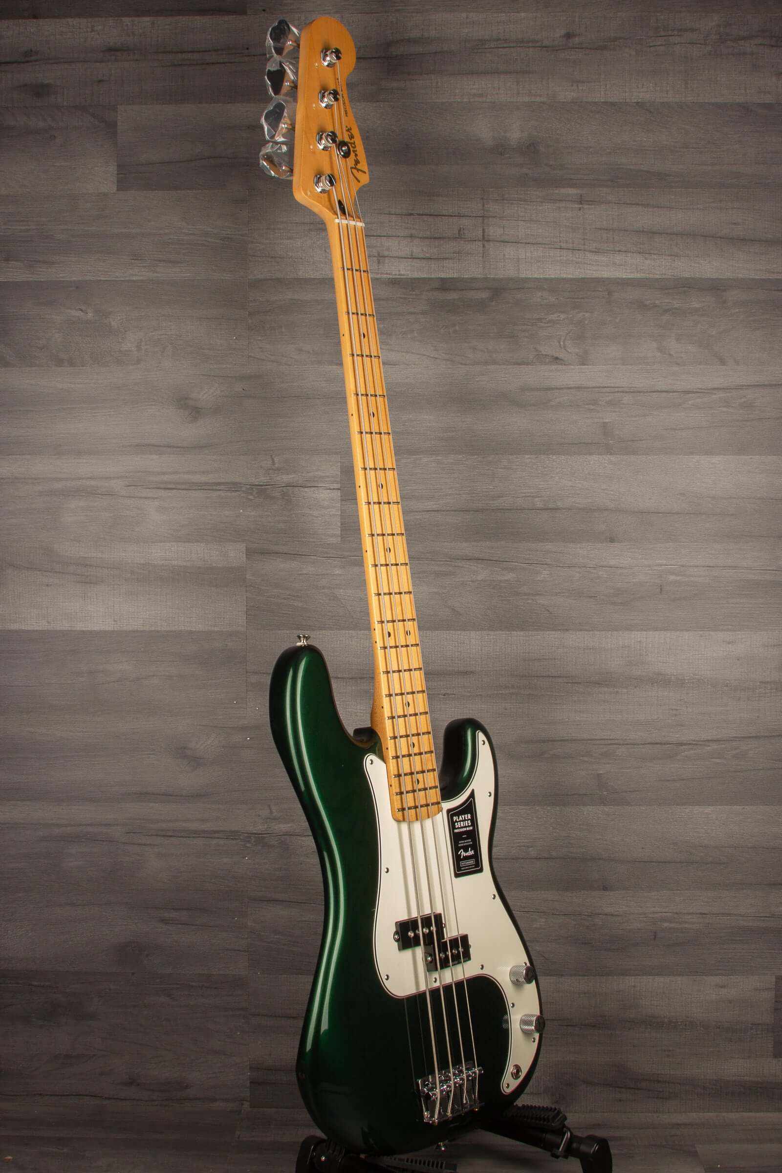 Fender Limited Edition Player Precision Bass Guitar, Maple Fingerboard - British Racing Green
