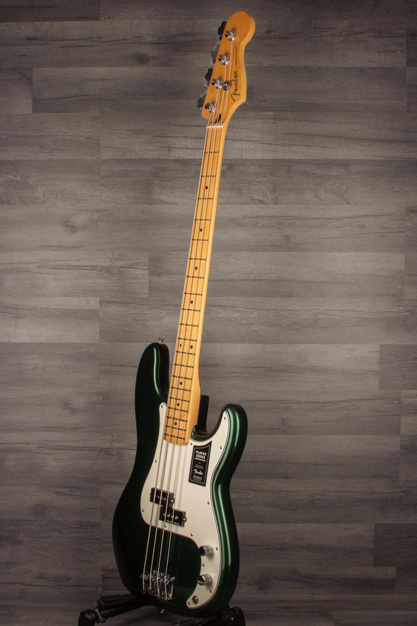Fender Limited Edition Player Precision Bass Guitar, Maple Fingerboard - British Racing Green