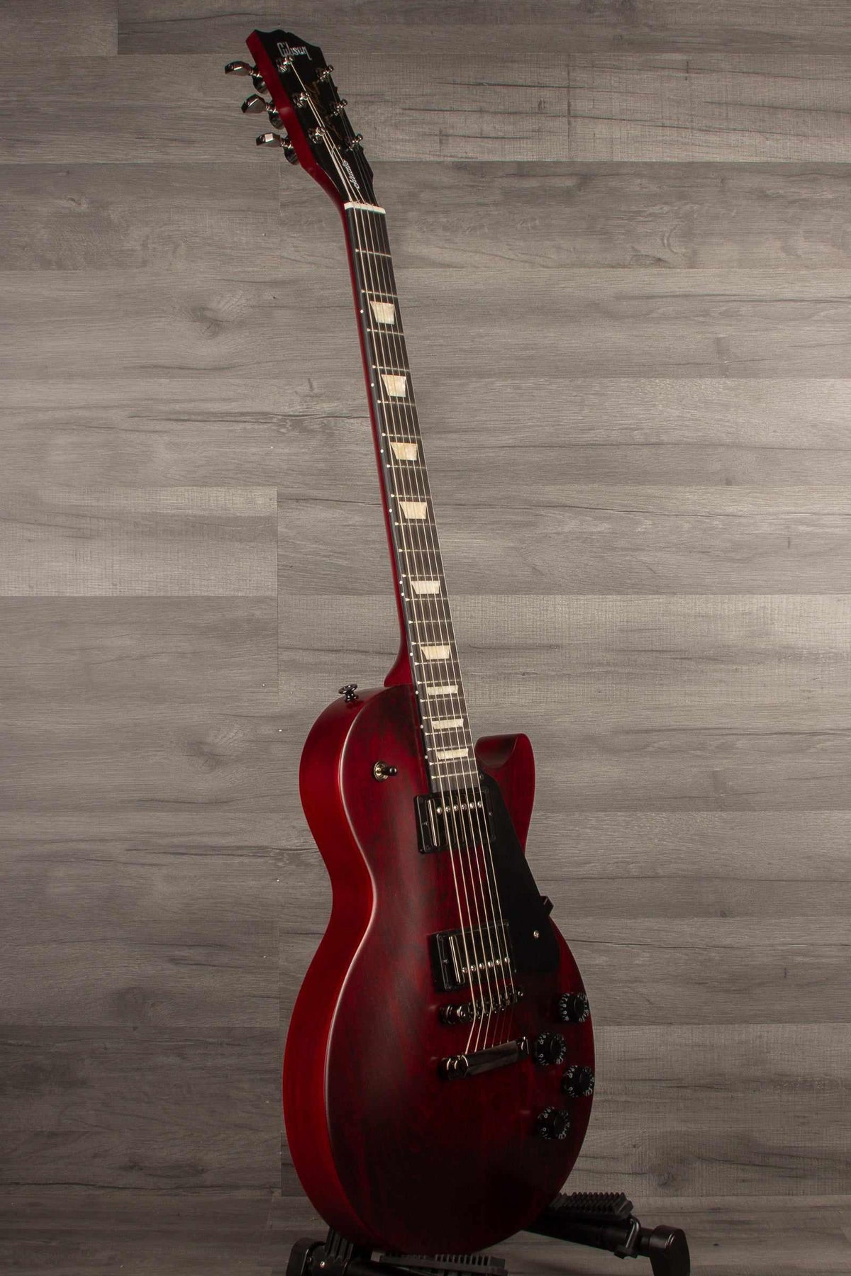 Gibson Les Paul Modern Studio, Satin Wine red - MusicStreet