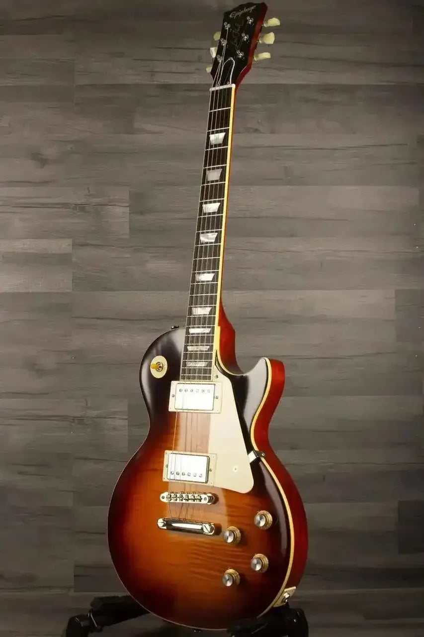 Epiphone 1960 Les Paul Standard Reissue, - Washed Burgundy - MusicStreet