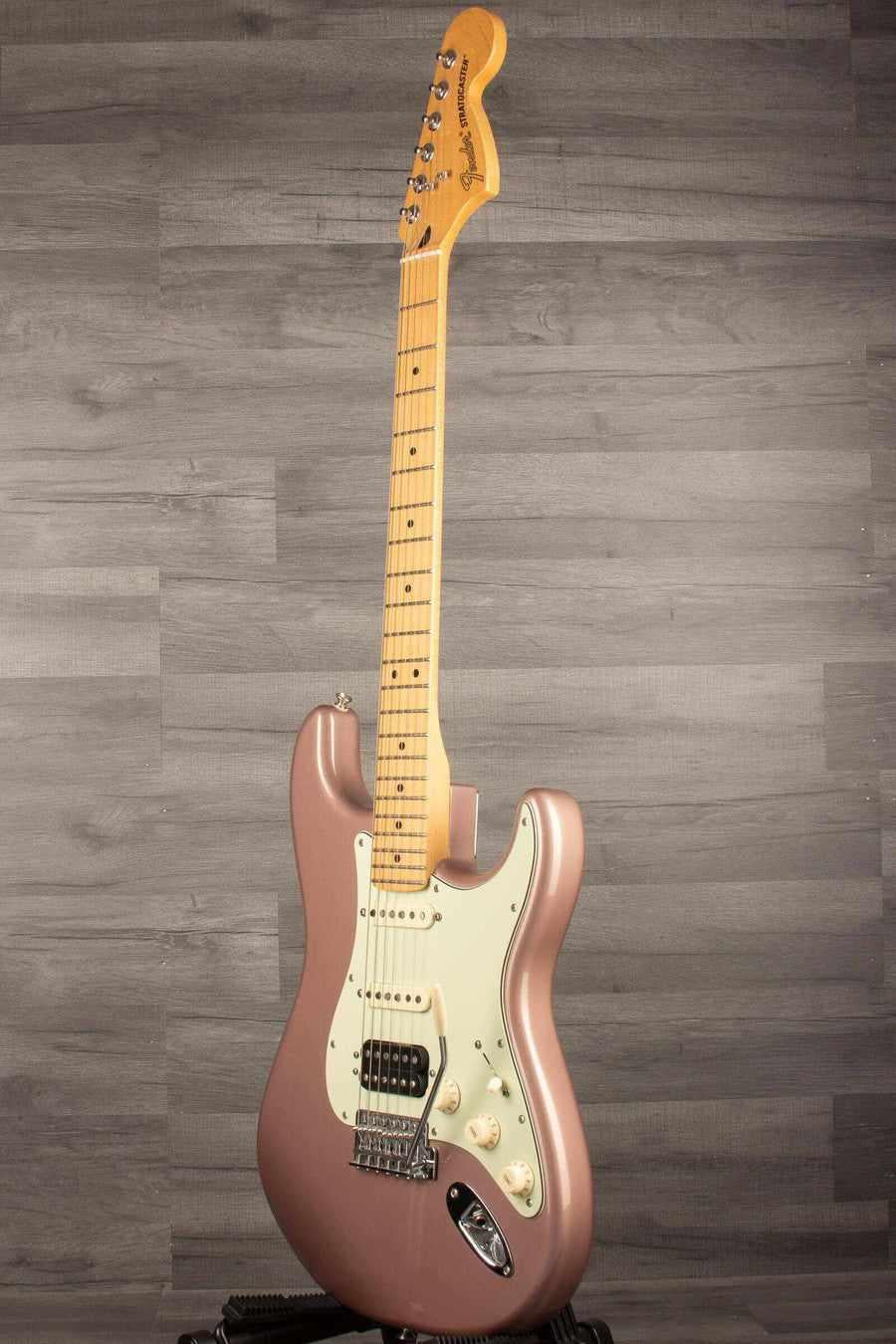 USED - Fender Deluxe Lonestar Strat Burgendy Mist Metallic 2013