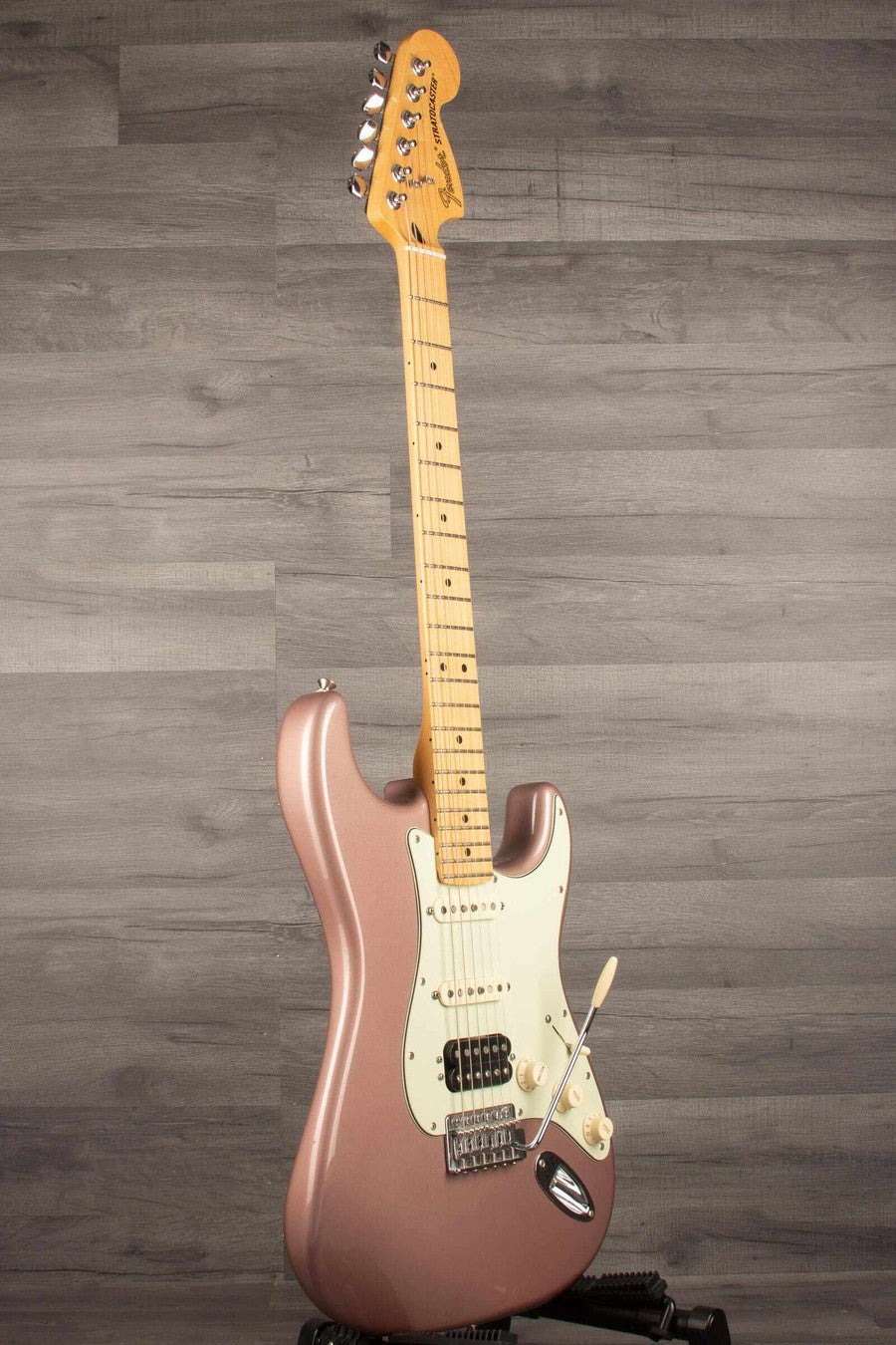 USED - Fender Deluxe Lonestar Strat Burgendy Mist Metallic 2013