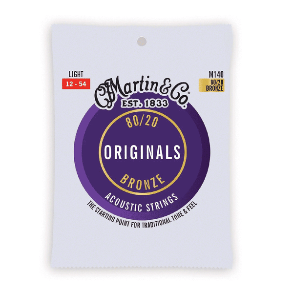 Martin Originals Acoustic 80/20 Bronze 12-54