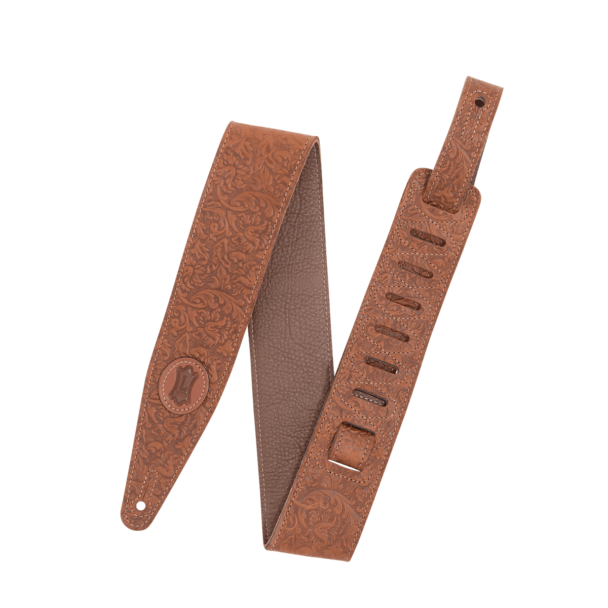 Levy's Florentine Leather Guitar Strap 2 1/2