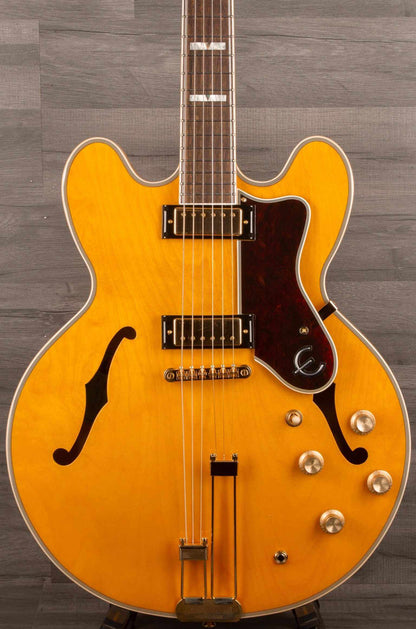 Epiphone Sheraton Electric Guitar - Natural (Incl. Premium Gig Bag)