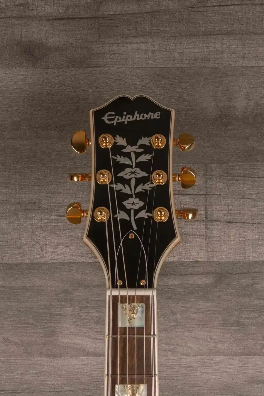 Epiphone Sheraton Electric Guitar - Natural (Incl. Premium Gig Bag)