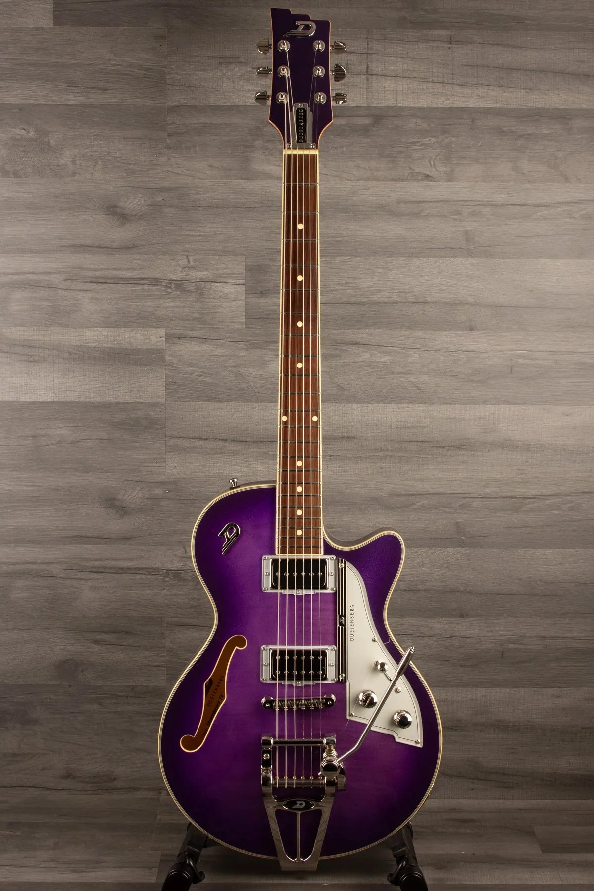 Duesenberg Starplayer TV Galaxy Purple Burst Electric Guitar