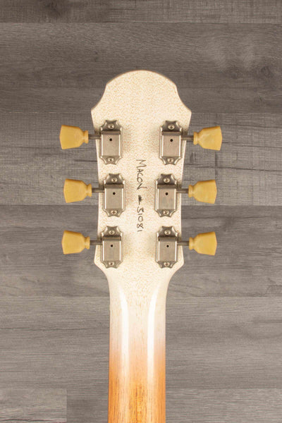 Patrick James Eggle Macon Junior DC Electric Guitar - Grained Blonde s#31081