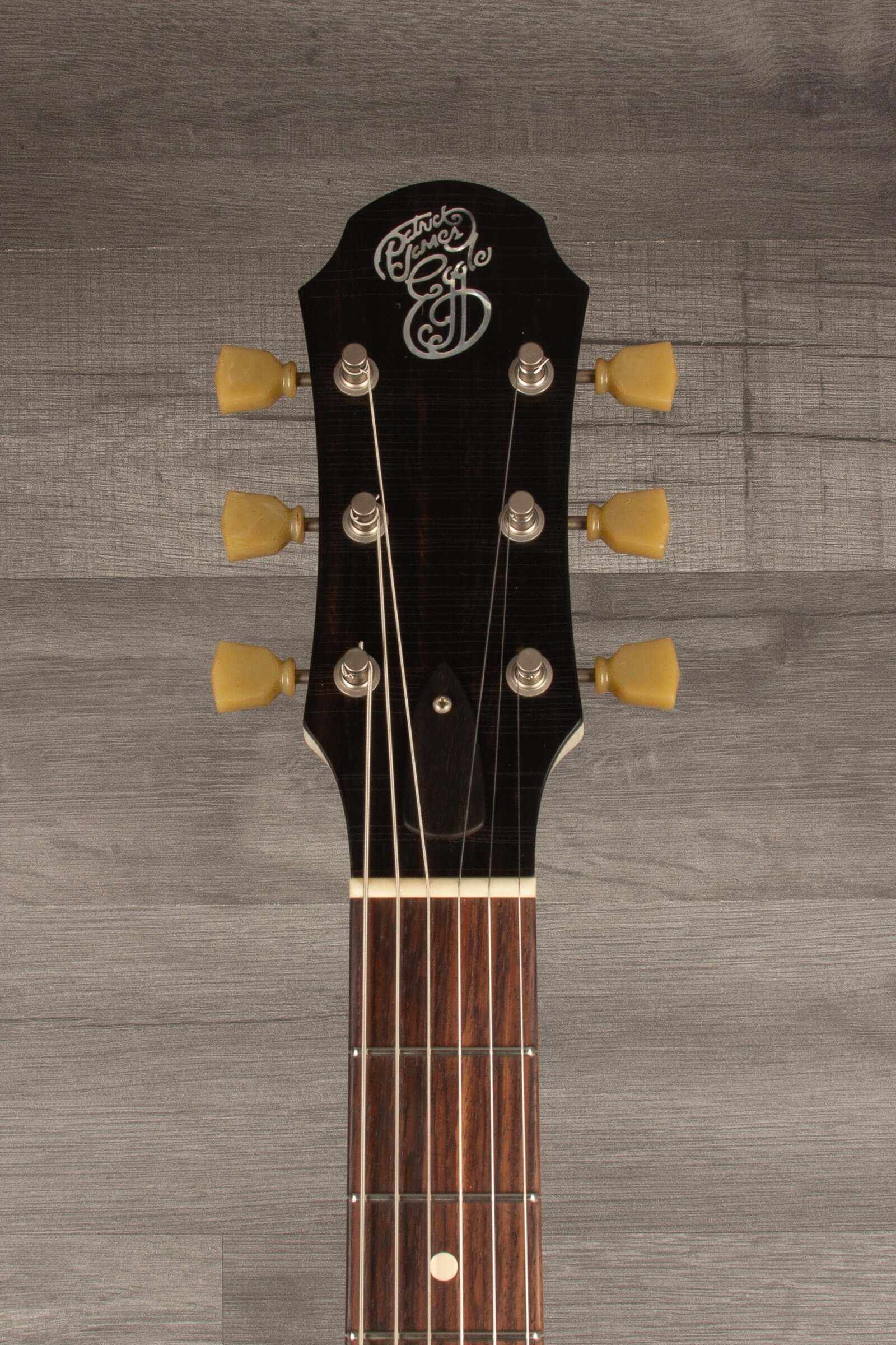 Patrick James Eggle Macon Junior DC Electric Guitar - Grained Blonde s#31081