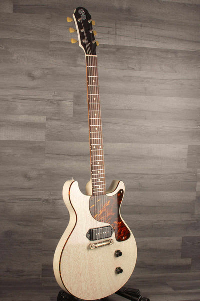 Patrick James Eggle Macon Junior DC Electric Guitar - Grained Blonde s#31081