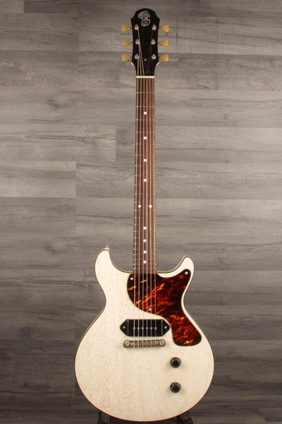 Patrick James Eggle Macon Junior DC Electric Guitar - Grained Blonde s#31081