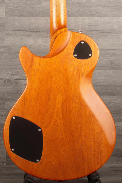 Patrick James Eggle Macon Carved Top Electric Guitar - Sunburst over Shoreline Gold s#31150