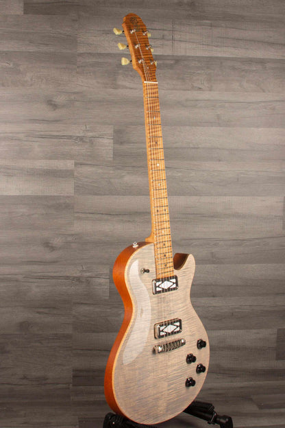 Patrick James Eggle Macon Carved Top SC Electric Guitar - Translucent Blonde s#31116
