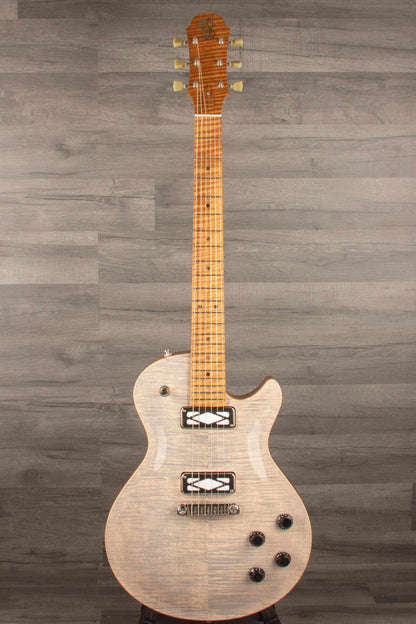 Patrick James Eggle Macon Carved Top SC Electric Guitar - Translucent Blonde s#31116