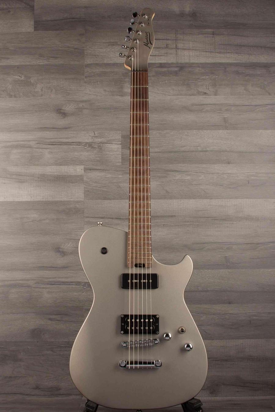 USED Manson Meta Series MBM-2 Starlight Silver inc hard case - MusicStreet