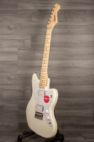Squier Mini Jazzmaster HH Electric Guitar - Olympic White
