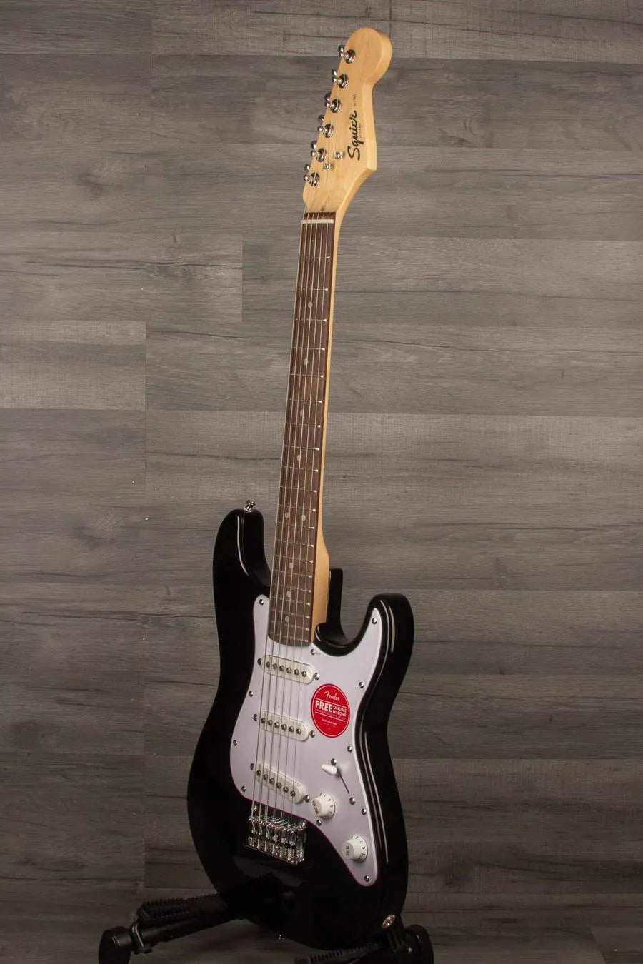 Fender Squier Stratocaster Mini Electric Guitar - Black