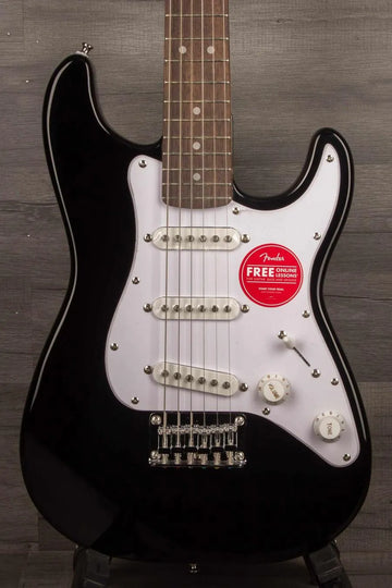 Fender Squier Stratocaster Mini Electric Guitar - Black