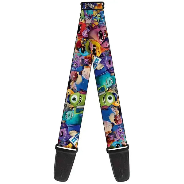 Buckle Down Monsters University Stacked Guitar Strap - MusicStreet