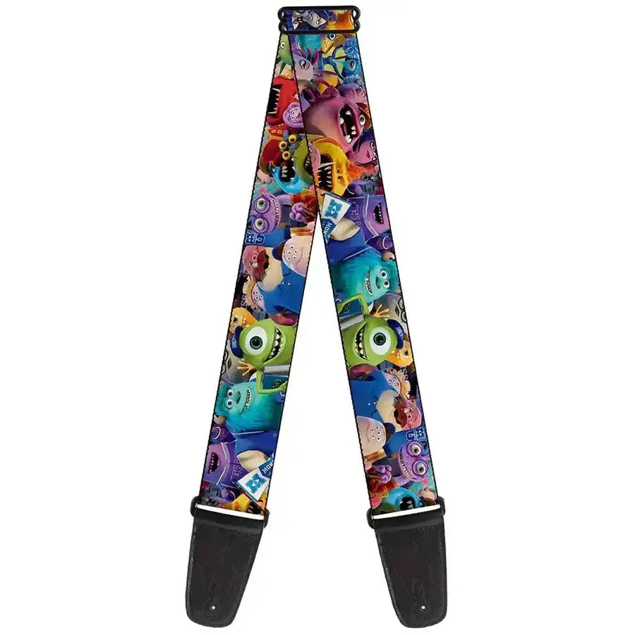 Buckle Down Monsters University Stacked Guitar Strap