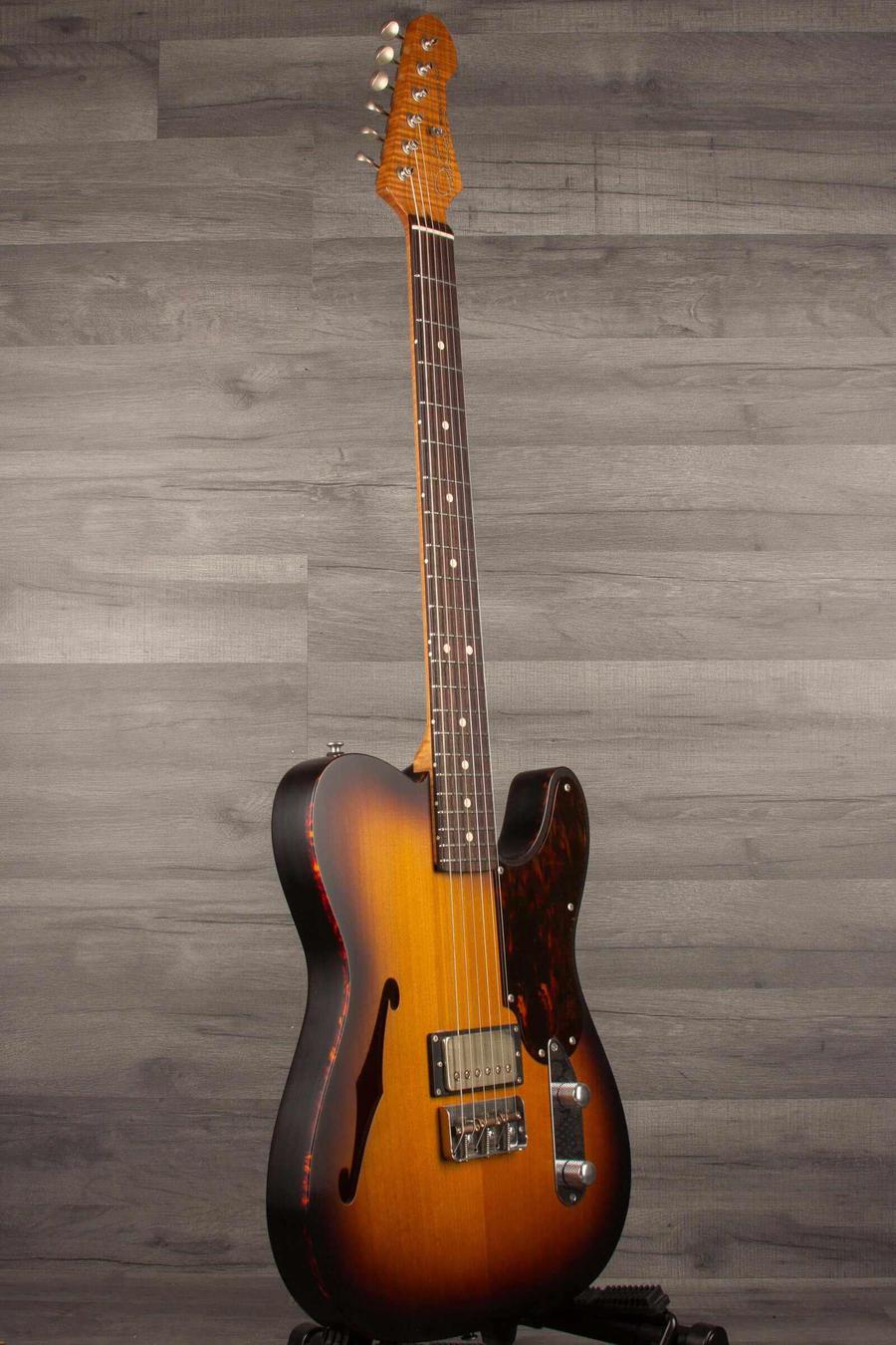 Patrick James Eggle Oz-T Cabronita Thinline 2 Tone burst s#31397