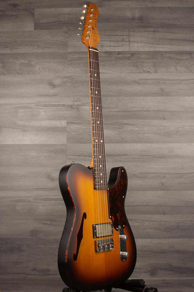 Patrick James Eggle Oz-T Cabronita Thinline 2 Tone burst s#31397