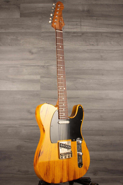 Patrick James Eggle Oz-T Electric Guitar - Torched Aged Butterscotch