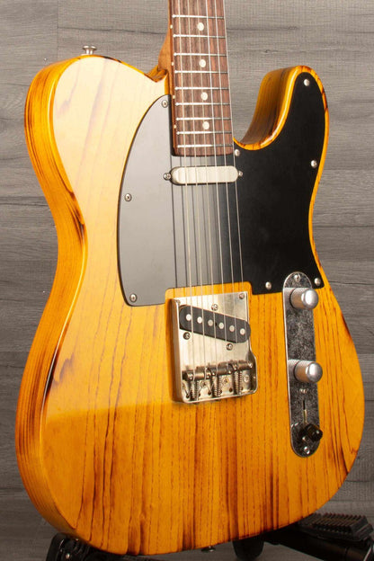 Patrick James Eggle Oz-T Electric Guitar - Torched Aged Butterscotch