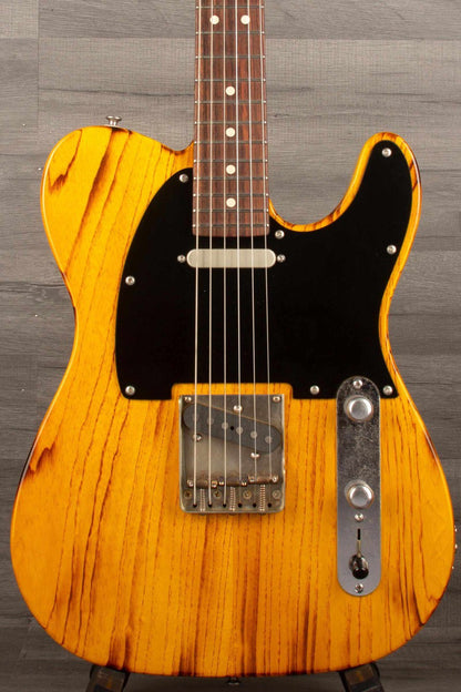 Patrick James Eggle Oz-T Electric Guitar - Torched Aged Butterscotch