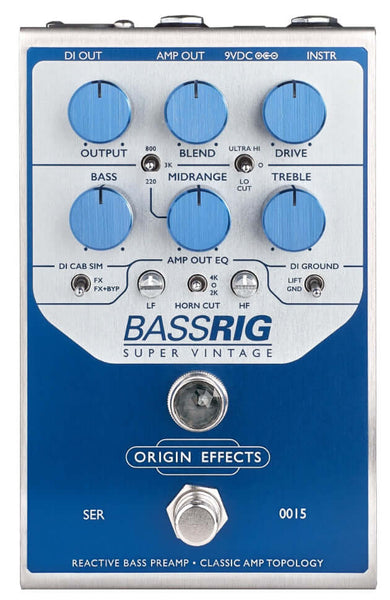 ベース ORIGIN EFFECTS BASS RIG SUPER VINTAGE Origin Effects Bassrig Super Vintage – Thomann Polska