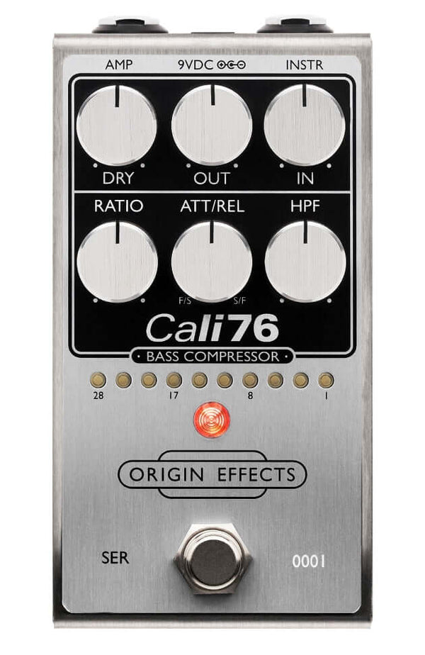 Origin Effects Compression Pedals - Cali76 Bass compressor