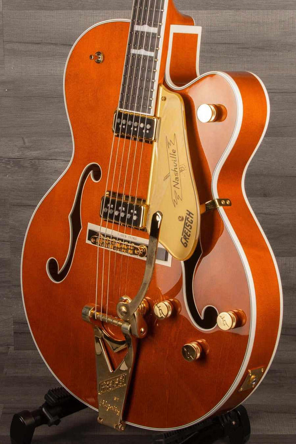 Gretsch - G6120TG Pro Player Edition Nashville Orange Stain