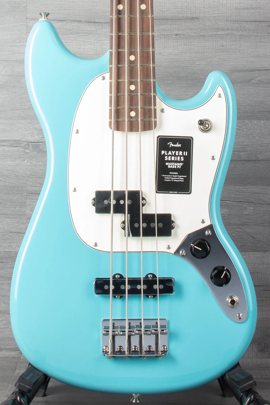 Fender Player II PJ Mustang Aquatone Blue