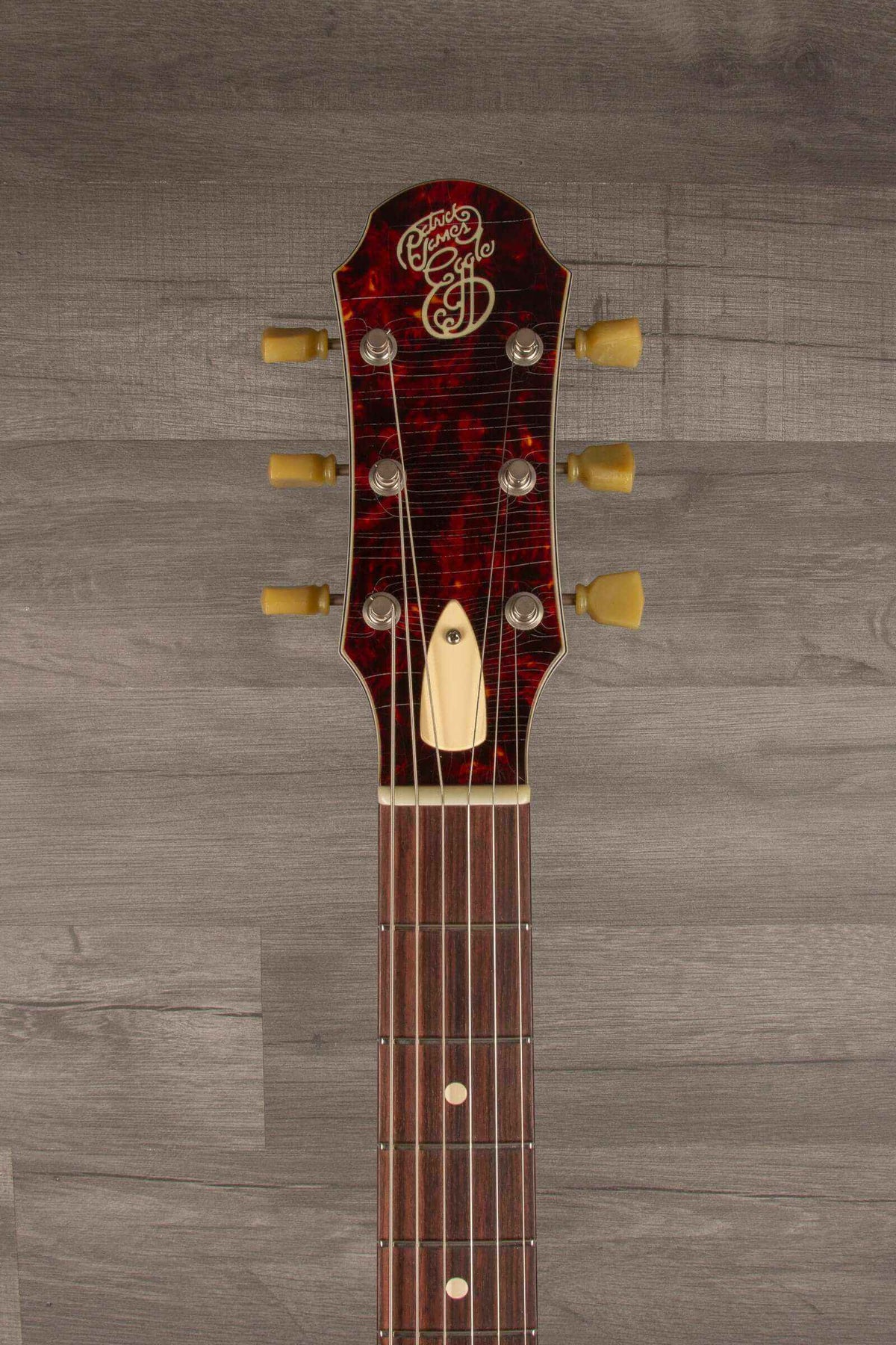 Patrick James Eggle Anniversary DC Electric Guitar - Grained Blonde