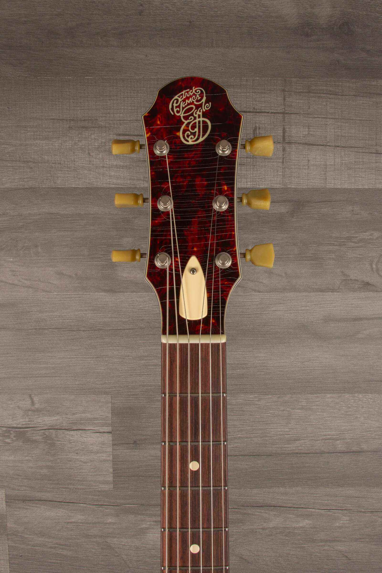Patrick James Eggle Anniversary DC Electric Guitar - Grained Blonde