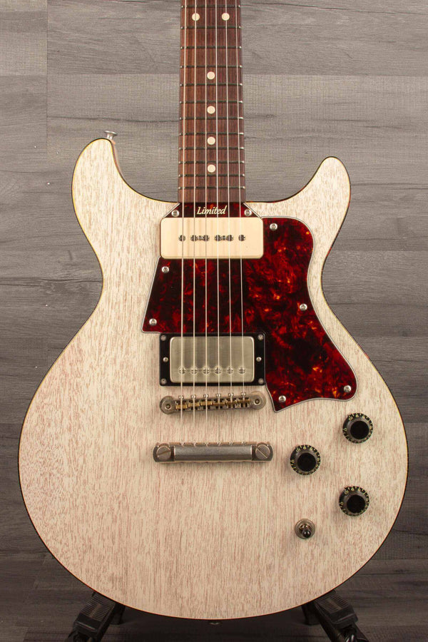 Patrick James Eggle Anniversary DC Electric Guitar - Grained Blonde