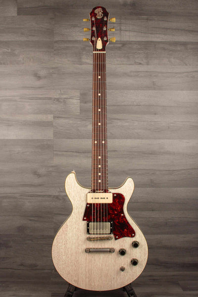 Patrick James Eggle Anniversary DC Electric Guitar - Grained Blonde