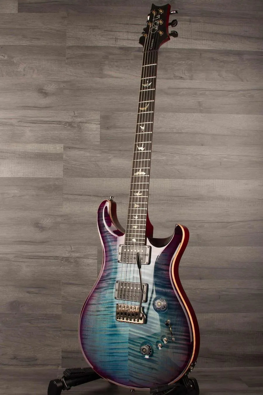 USED  - PRS Custom 24/08 10 Top Aquableux purpleburst S#0345766 - MusicStreet
