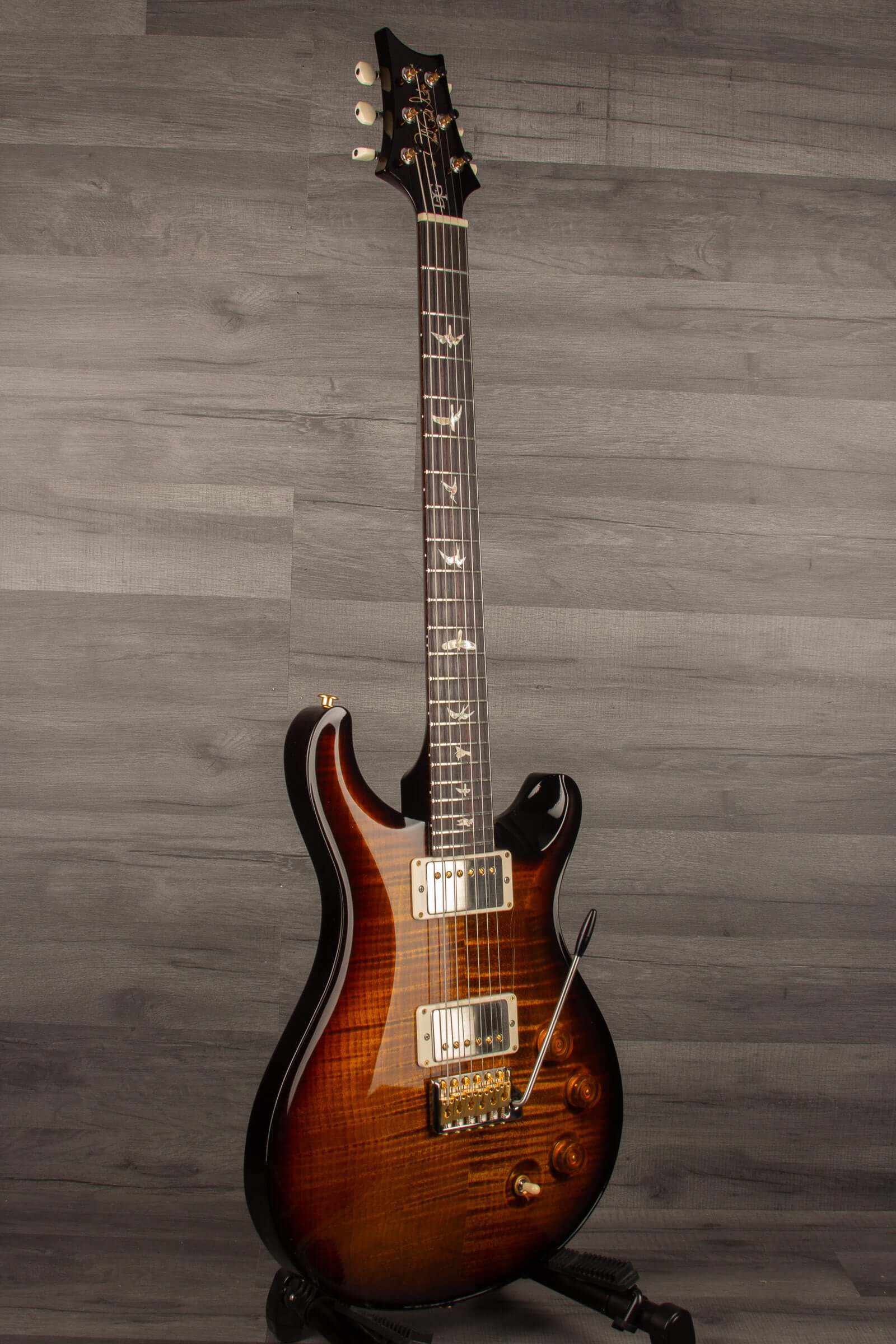 PRS DGT Electric Guitar - Black Gold Wrap 10 Top s#0377312