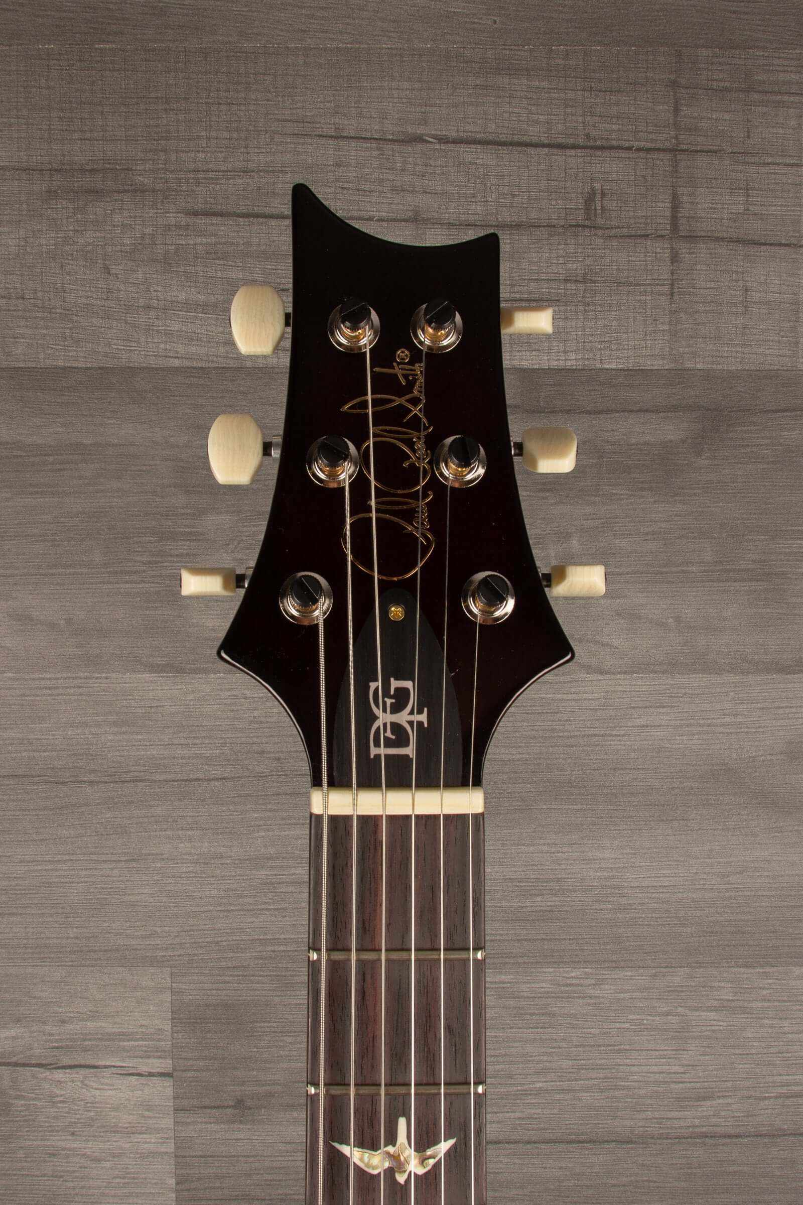 PRS DGT Electric Guitar - Black Gold Wrap 10 Top s#0377312