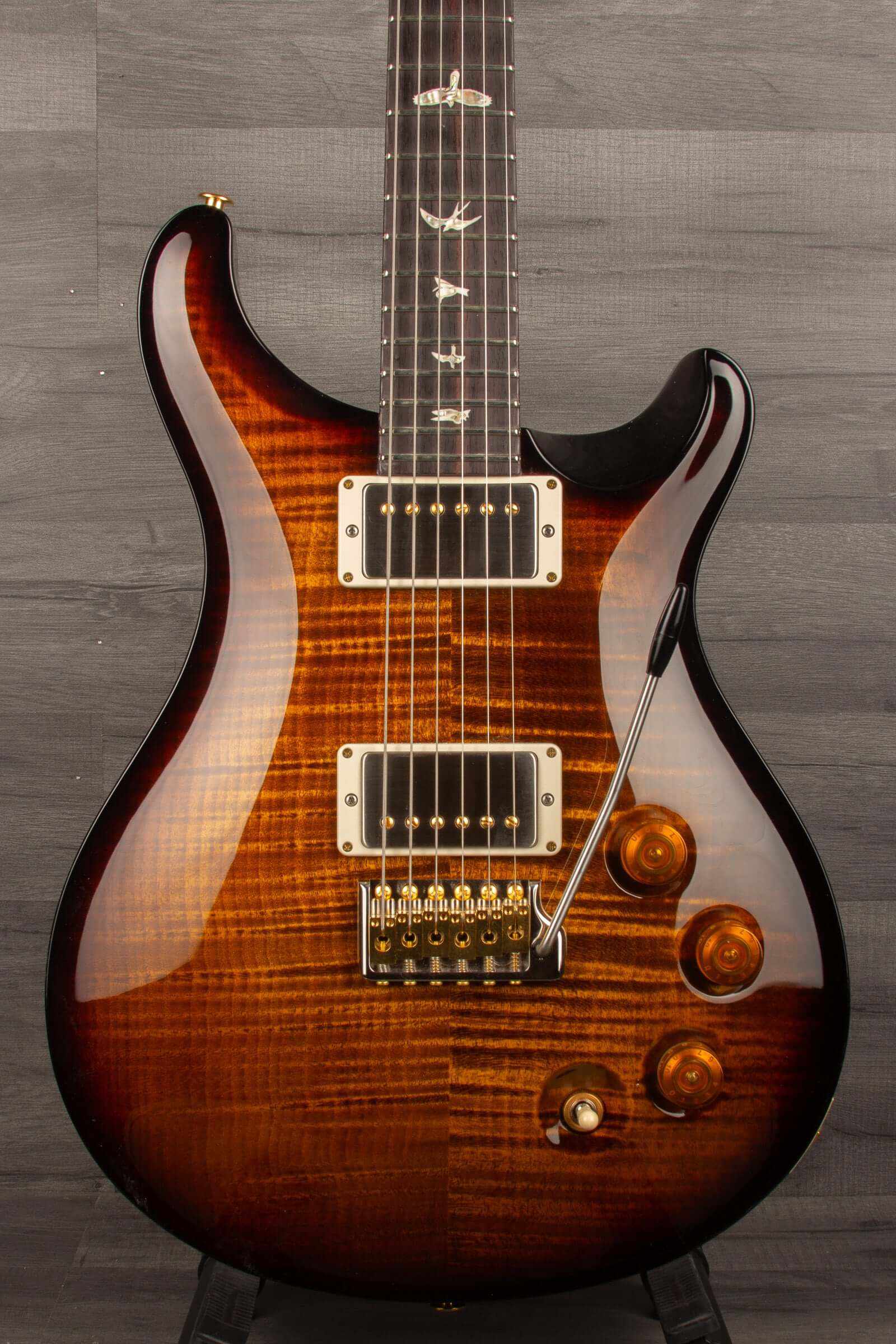 PRS DGT Electric Guitar - Black Gold Wrap 10 Top s#0377312