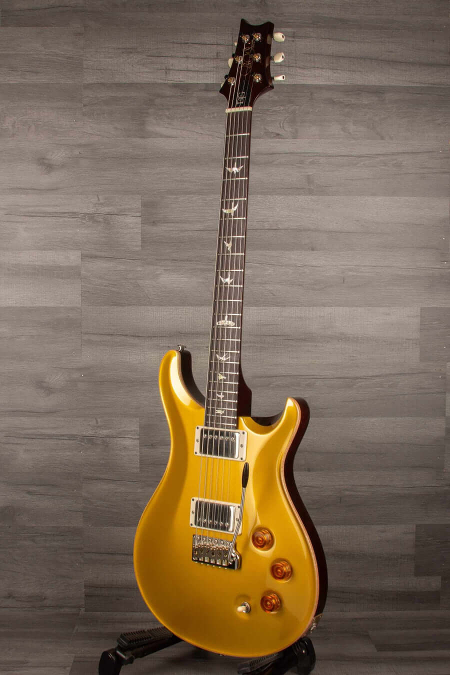 PRS DGT (David Grissom Trem) - Goldtop with birds #0351365